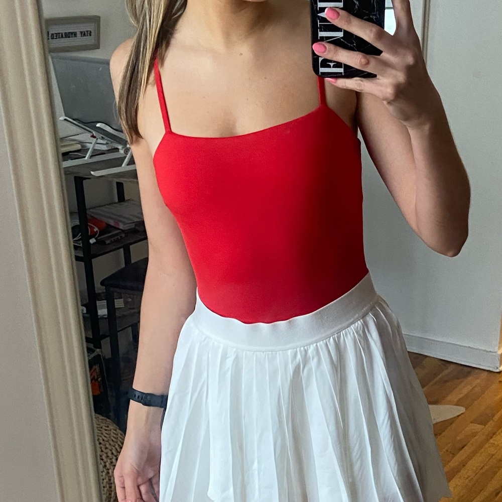 NWOT Princess Polly Red Bodysuit